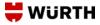 WÜRTH DANMARK A/S logo