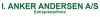 I. ANKER ANDERSEN A/S logo