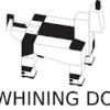 Whining dog design logo