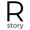 R Story logo